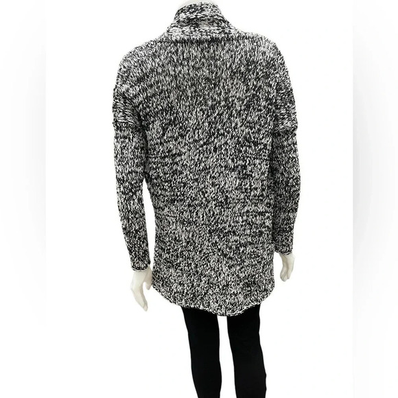 Talula Knit Open Cardigan Black and White Size XXS - Picture 7 of 9